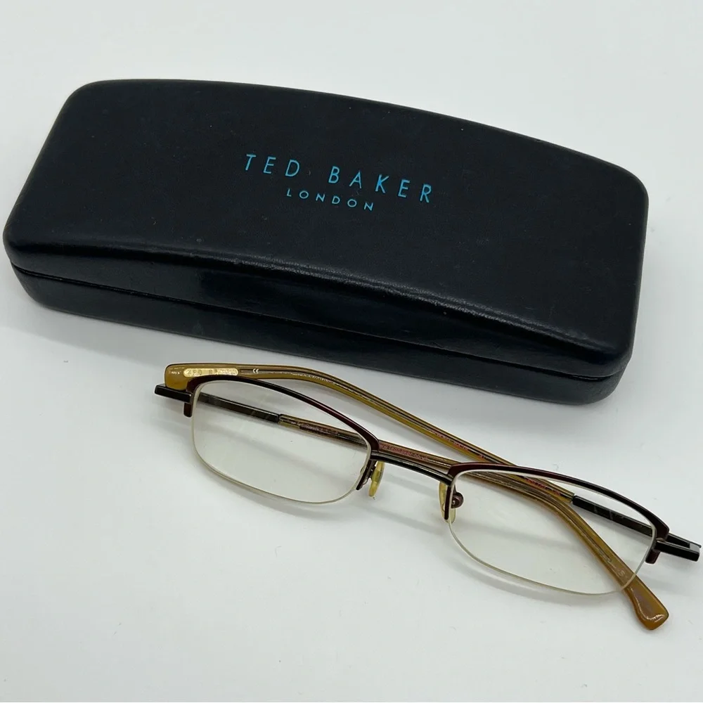 Ted Baker Unisex Tokyo Baby Eyeglasses in Brown | GUC